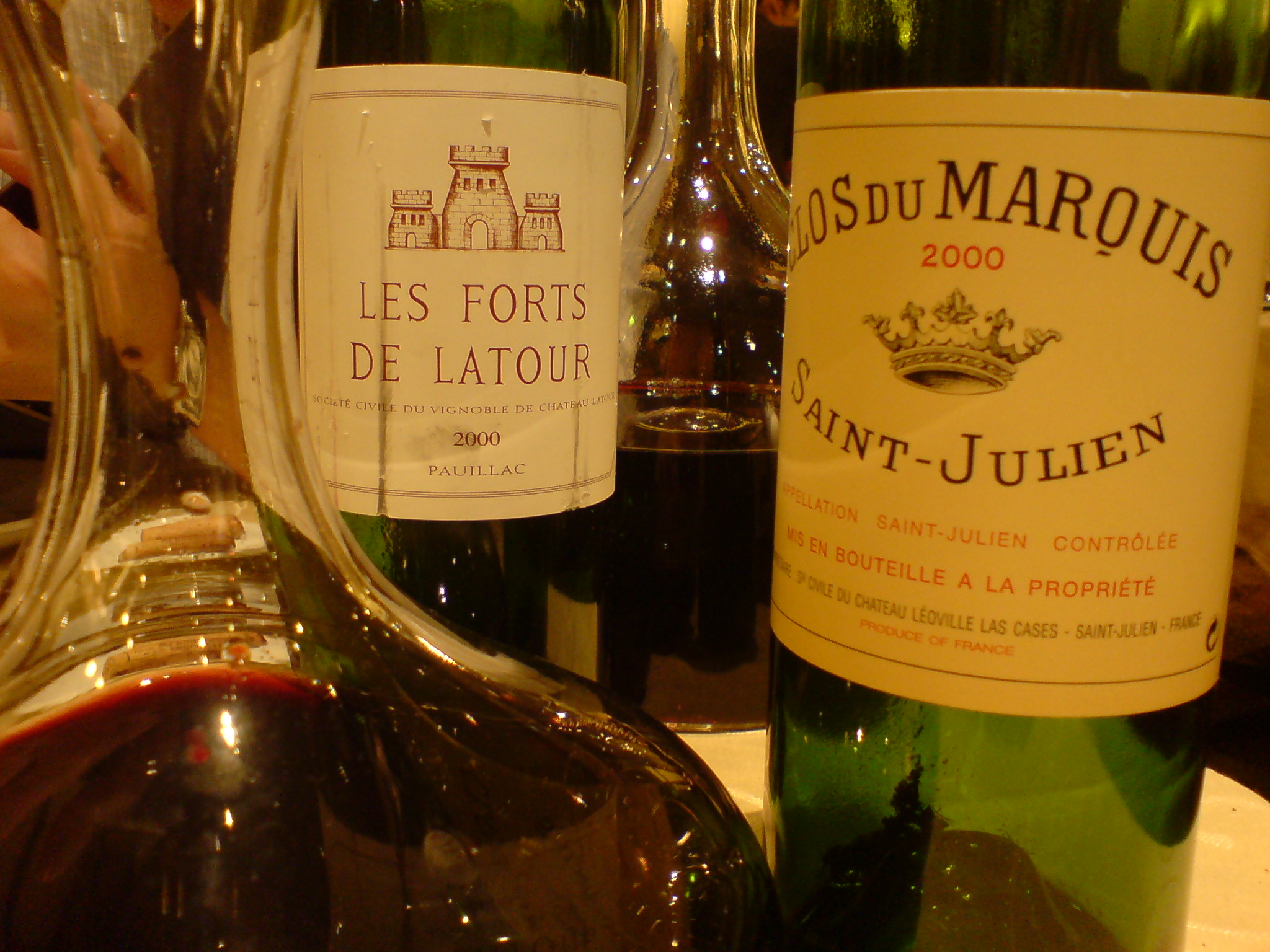 2000 Les Forts de Latour & 2000 Clos du Marquis | Ric's Wine Journal