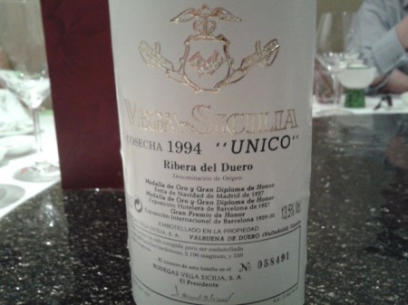 1994 Vega Sicilia Unico