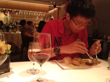 Monster tackling an Iggy's classic: kaya & teh tarik 