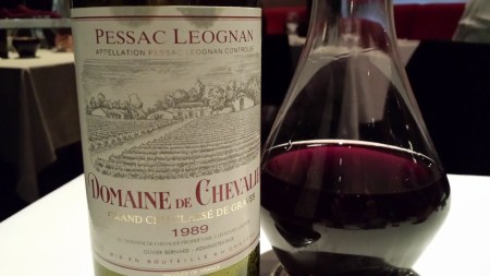 1989 Domaine de Chevalier