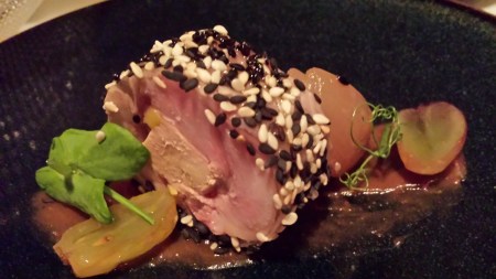 Delectable foie gras terrine