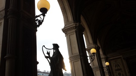From the Wiener Staatsoper balcony